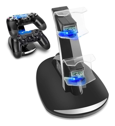 Soporte Control Cargador Joystick Ps4 Base Carga Mando Ps4