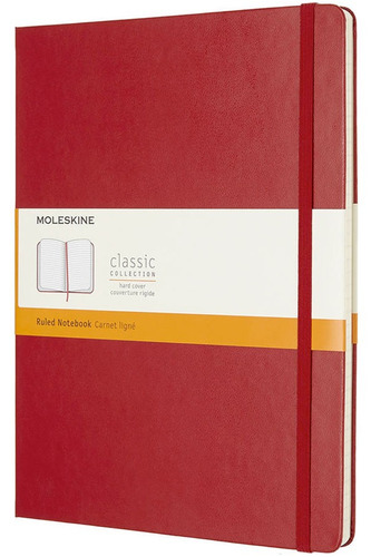 Libreta Moleskine Clasica Tapa Dura Roja L Lisa, De Classic Notebook. Editorial Moleskine, Tapa Dura, Edición 1 En Español, 2022
