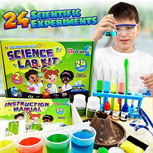 Kit De Ciencias Niños De 6 8 Años, 24 Experimentos De...