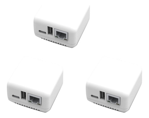 3x Servidor De Impresión Mini Np330 Network Usb 2.0 (versión