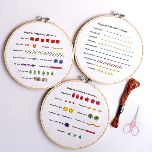 Kit De Práctica De Bordado For Principiantes,