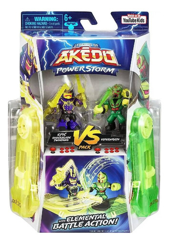 Akedo Powerstorm Vs Pack Nuevo