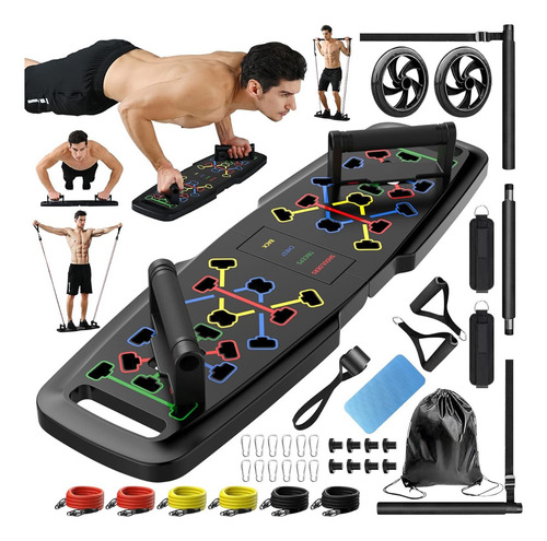 Gimnasio En Casa Equipo De Ejercicio Portatil Push Up Board