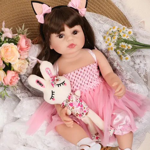 Brastoy Bebe Reborn boneca de silicone realista Boneca Princesa