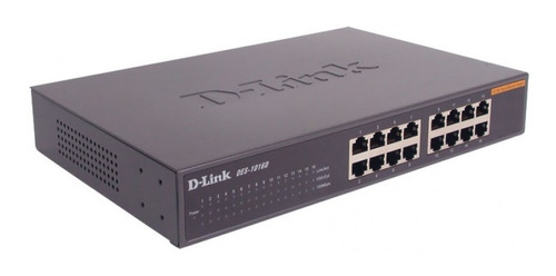 Conmutador D-link DES-1016d - 16 puertos de 10/100Mbps (sellado)