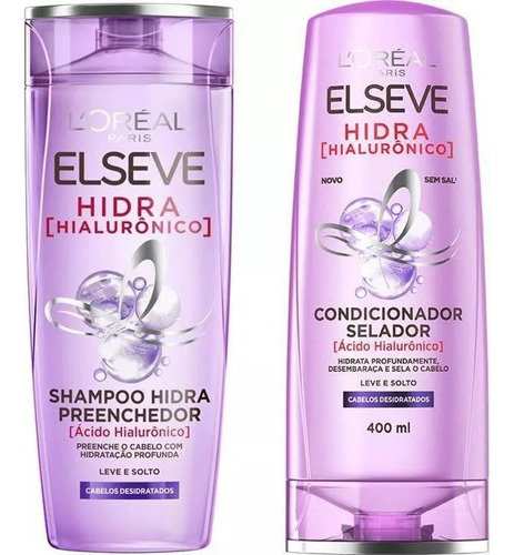 Kit Shampoo + Condicionador Elseve Hidra Hialurônico