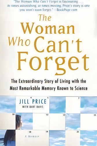 The Woman Who Can't Forget, De Jill Price. Editorial Simon & Schuster, Tapa Blanda En Inglés