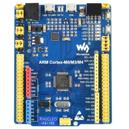Imagen 2 de 6 de Placa De Núcleo Stm32 Mejorada Wavesshare Xnucleo-f411re