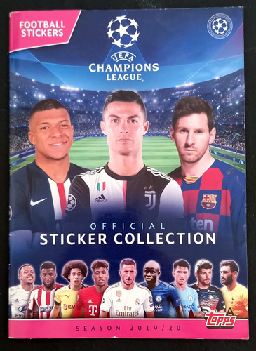 Album De Figuritas Futbol Champions League 2019 2020