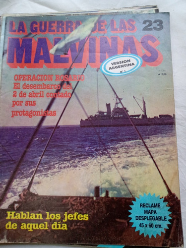 La Guerra De Las Malvinas Fasciculo Num 23 Version Inglesa 