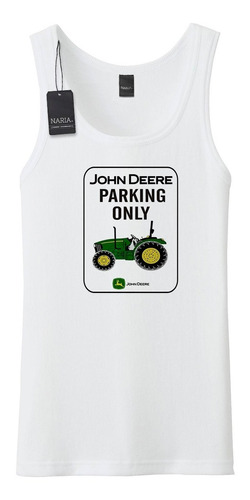 Musculosa Hombre John Deere Dibujo Art Logo - Majd6