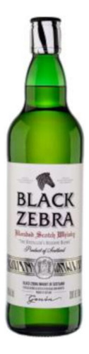 Pack De 4 Whisky Black Zebra 750 Ml