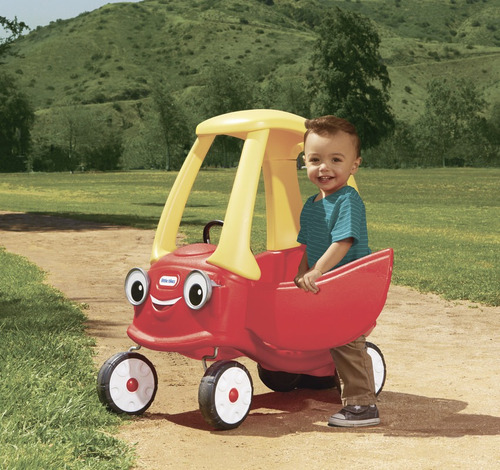 Juguete Carro Gelicart Montable Little Tikes Rojo Amarillo Color Rojo