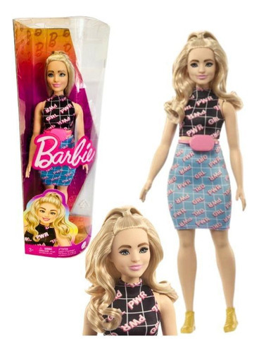 Boneca Barbie Fashionista Boneca Look Girl Power 202