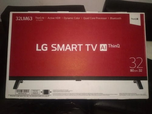 Televisor Smart Tv De 32 LG Hd 720p Modelo: 32lm630bpsb