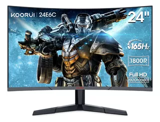 Monitor Gamer Curvo Koorui 24fhd 165hz 1ms 100%srgb Freesync