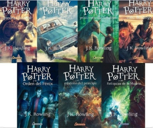Harry Potter 7 Tomos T. Blanda+ Quiddicth, A. Fantas Y Cuent
