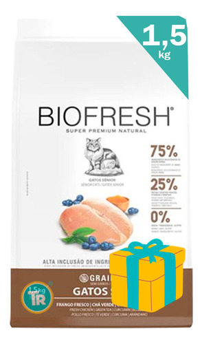 Biofresh Gato Senior 1.5 Kg Pollo  (nuevo)