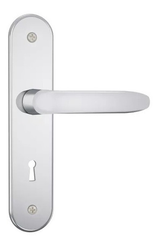 Fechadura Trava Porta Maçaneta Interna Esp. Inox 814/11 Stam