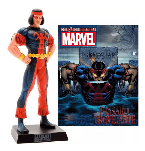 Miniatura Marvel Eaglemoss - Pássaro Trovejante Thunderbird