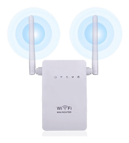 Repetidor Receptor De Wifi 300 Mbps Doble Antena / Technos