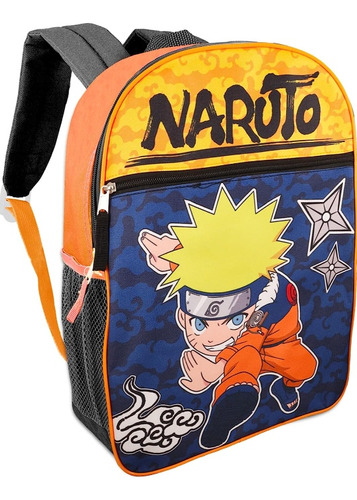 Mochila Escolar Naruto Original 