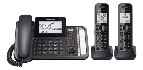 Sistema De Teléfono Panasonic Kx-tg9582b Inalámbrico, Negro