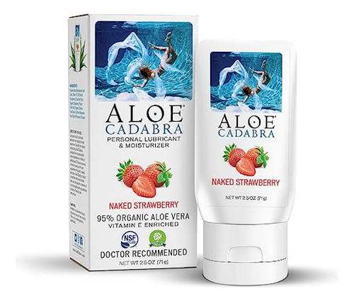 Lubricante Con Sabor A Aloe Cadabra, Lubricante Personal Org