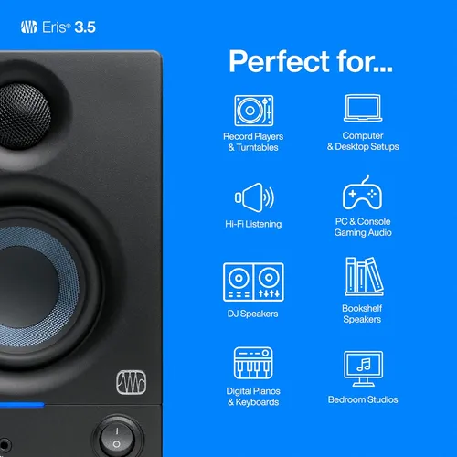 Presonus Eris 3.5 Monitores De Estudio, Pareja -...
