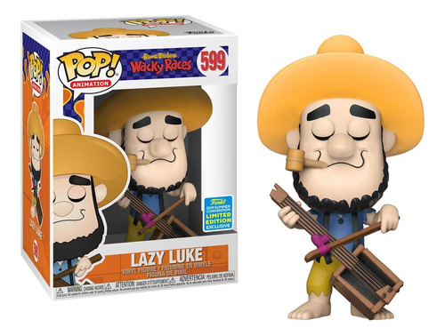 Funko Pop Wacky Races Los Autos Locos Lazy Luke Sdcc 2019