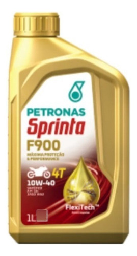 Óleo de motor Petronas sintético 10W-40 para motos e quadriciclos 1 kit de 2 unidades / 2L