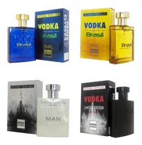 Comprar Kit Vodka Brasil Amarelo + Vodka Brasil Azul + Vodka Man + Vodka Limited 100ml