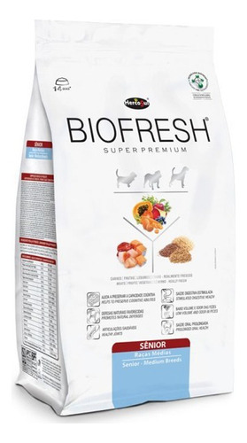 Comida Perro Biofresh Senior Rz Med 3kg