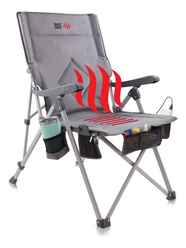 Pop Diseña El Asiento Caliente, Silla De Camping Portátil.