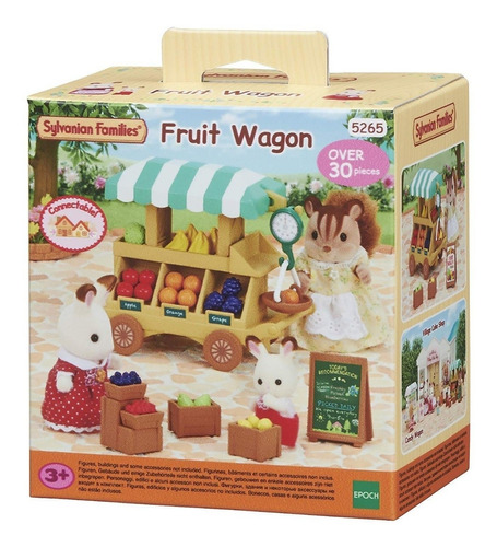 Sylvanian Families 5265 Set Carrito De Frutas Mundo Manias