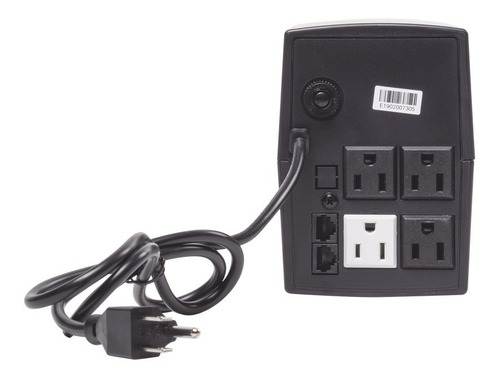 Imagen 3 de 5 de Ups De 850 Va/510 W Topología Línea Interactiva, Entrada 120 Vca Nema 5-15p Y 6 Salidas Nema 5-15r, Con Regulador De Vol