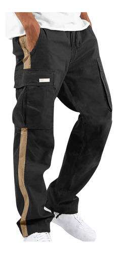 Pantalones Tipo L 8210 Para Hombre, Lisos, Estilo Casual, Co