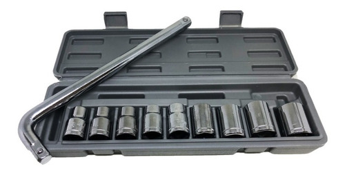Caja Set Juego De Tubos 10 Piezas 1/2 10 A 24 Llave Curva
