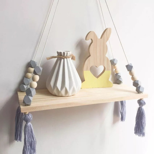 Repisa De Madera Estilo Nórdico: Decora Tu Hogar