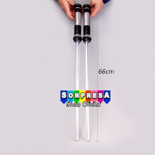4 Sable Star Wars Espada Luz Color Sonido Disfraz Jedi Cospl