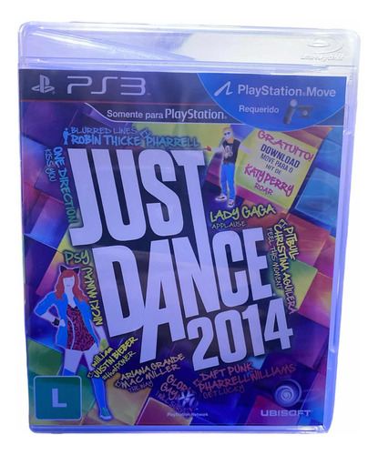 Jogo Just Dance 2014 Ps3 Original Completo Usado