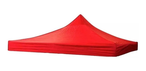 Carpa Lona Repuesto Toldo 3x3 Impermeable Filtro Uv Rojo