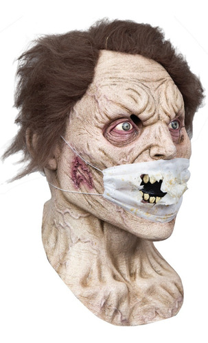 Máscara Doctor Zombie Infectado Virus Cubrebocas Halloween