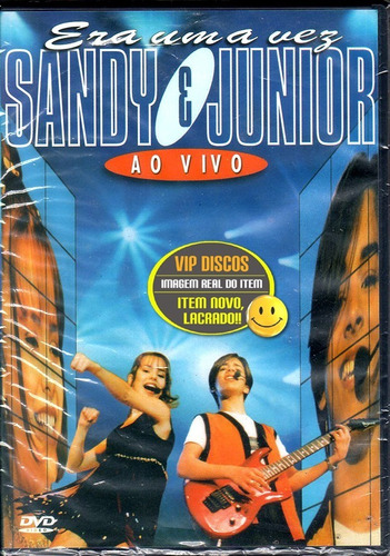 Dvd Sandy E Junior Era Uma Vez Ao Vivo - Original Lacrado!!!