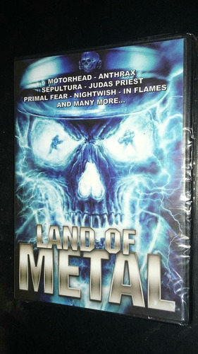 Land Of Metal Motorhead Anthrax Sepultura Judas 2dvd Nuevo  