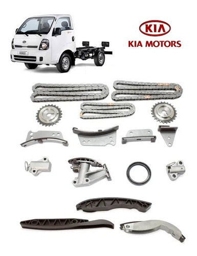 Kit Distribuicao Motor Hyundai Hr 2.5 16v. 13/.. D4cb