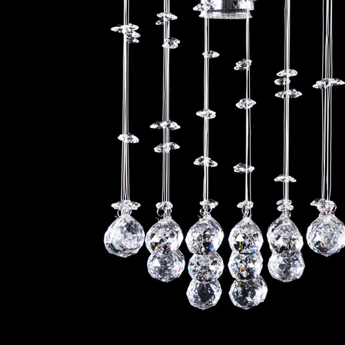 Candil Colgante Gamalux Williams Petit Z Cristal De 1 Luz