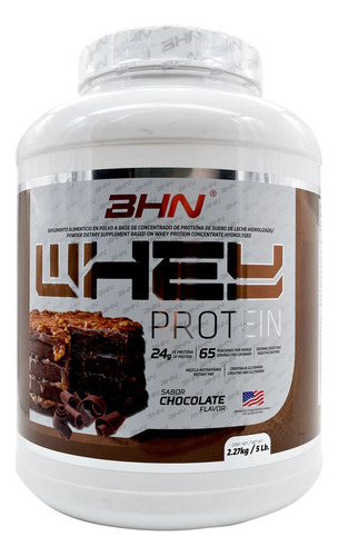 Whey Protein Sabor Chocolate 5 Lb Bhn