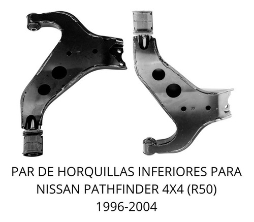 Par De Horquilla Inferior Nissan Pathfinder 4x4 (r50) 96-04