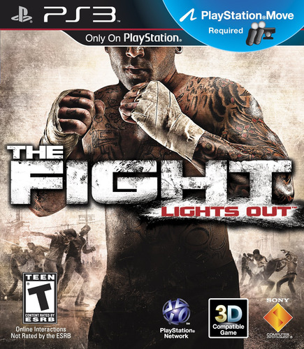 The Fight Lights Out Playstation 3 Ps3 Con Move Eye (Reacondicionado)